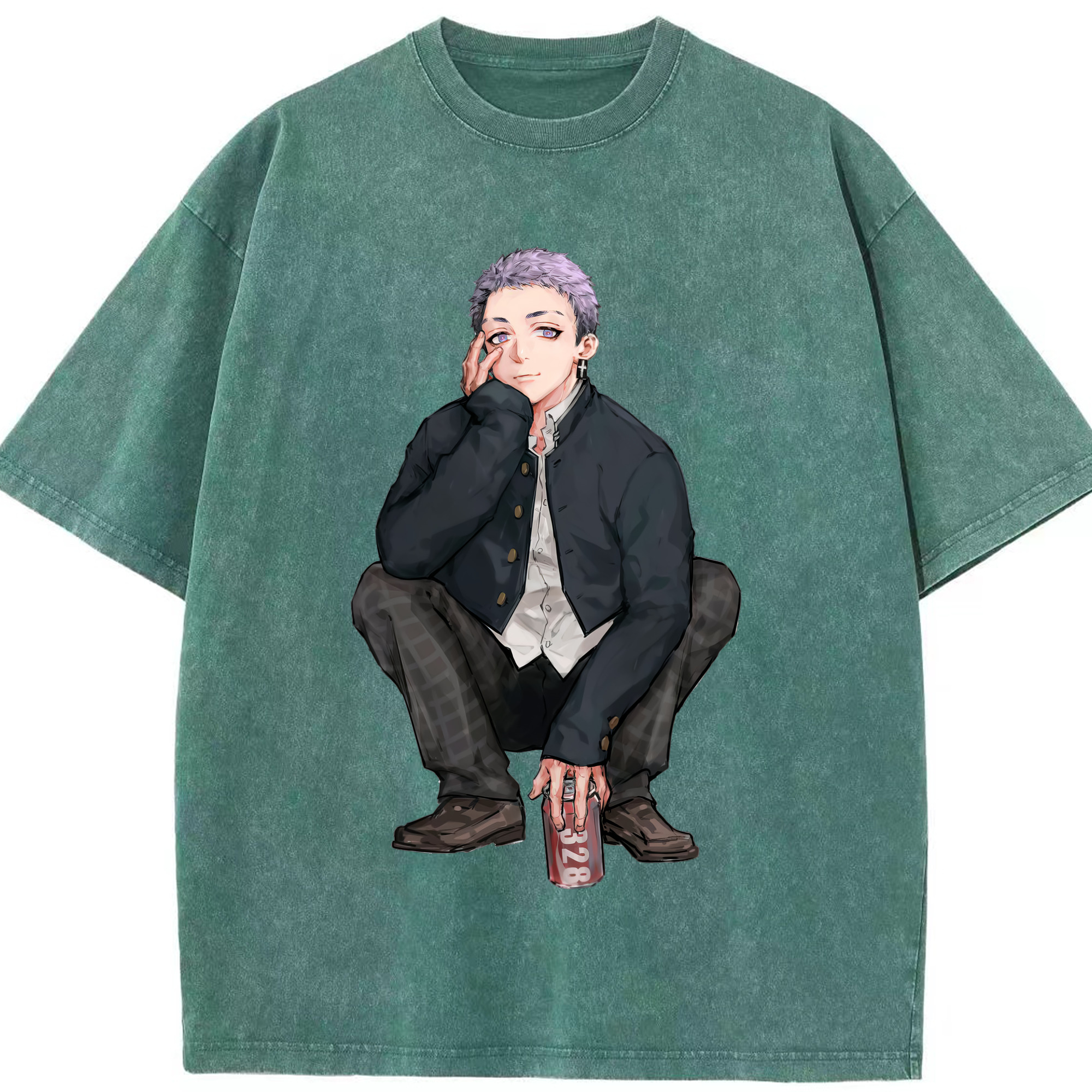 （画像用） 東京リベンジャーズ Tokyo Revengers 綿100% ヴィンテージ風 半袖Tシャツ（フロントプリント）